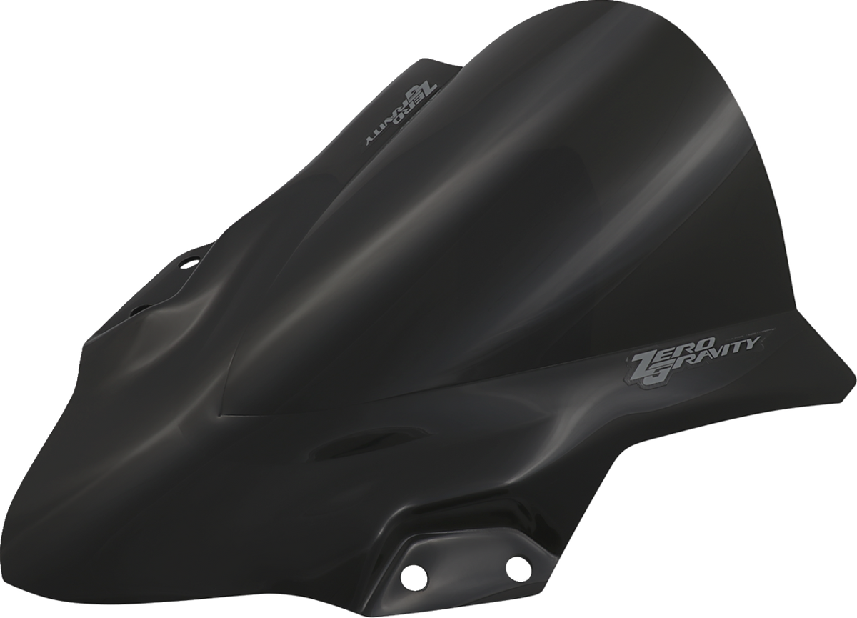 Zero Gravity Double Bubble Windscreen - Dark Smoke - Ninja 400