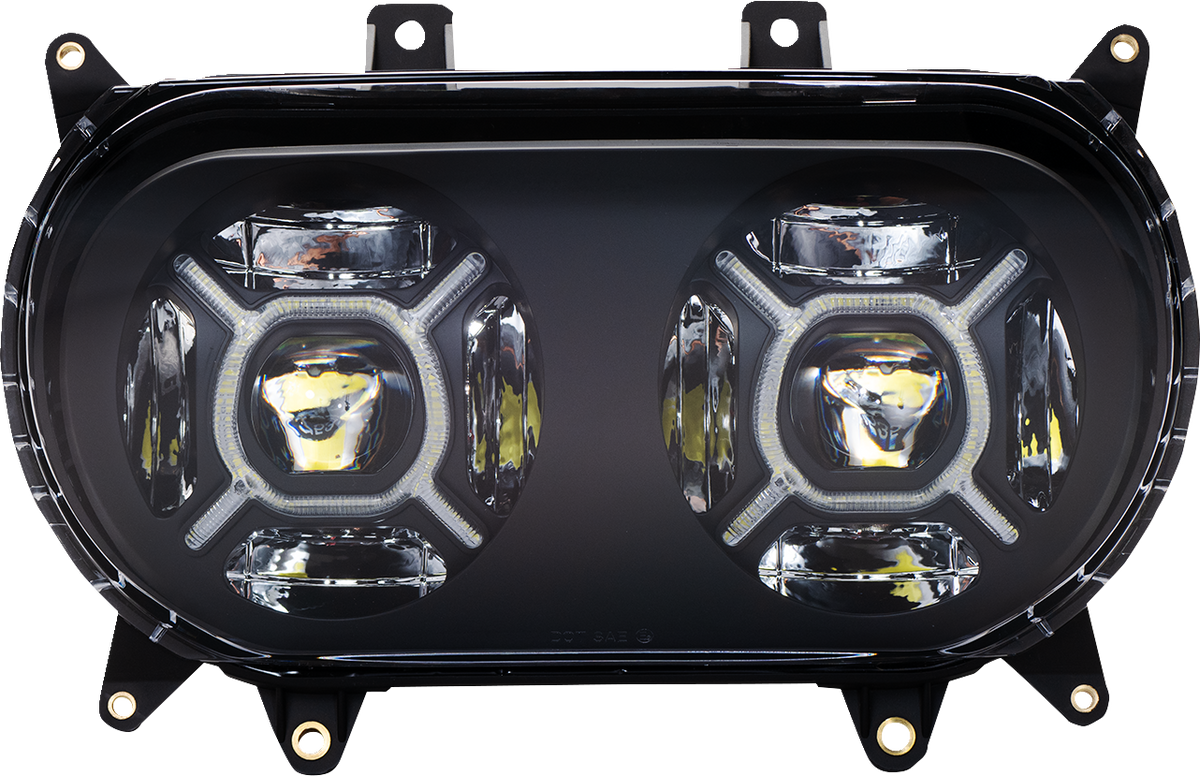Custom Dynamics ProGLOW™ Double-X LED Headlight