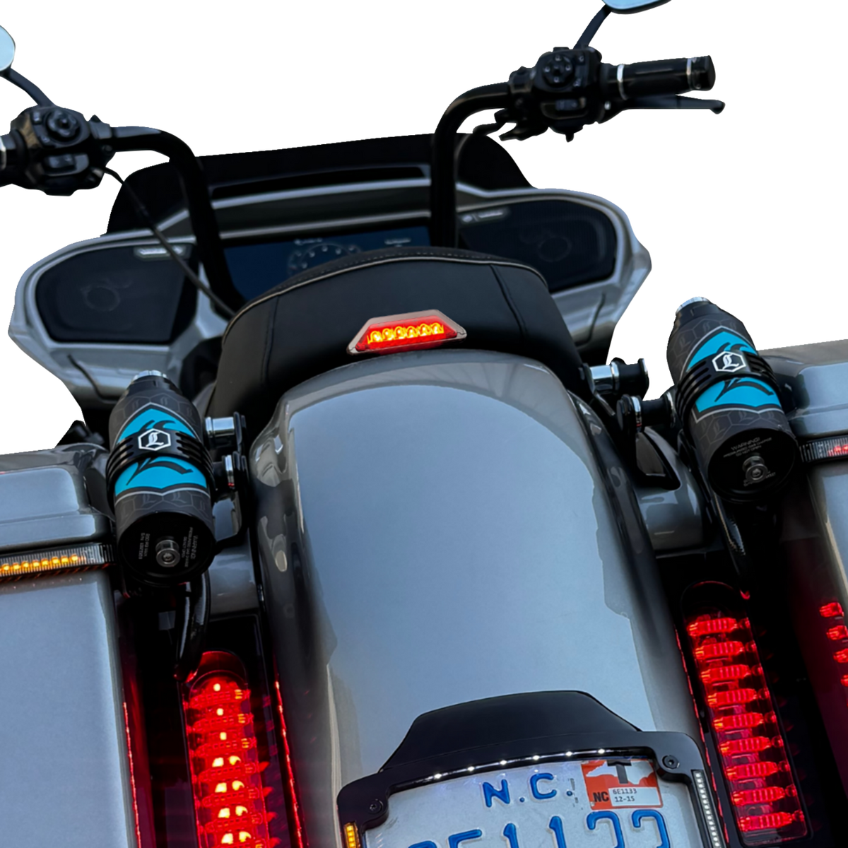Custom Dynamics Running/Brake Light - Seat Bolt Mounted - Smoke Lens