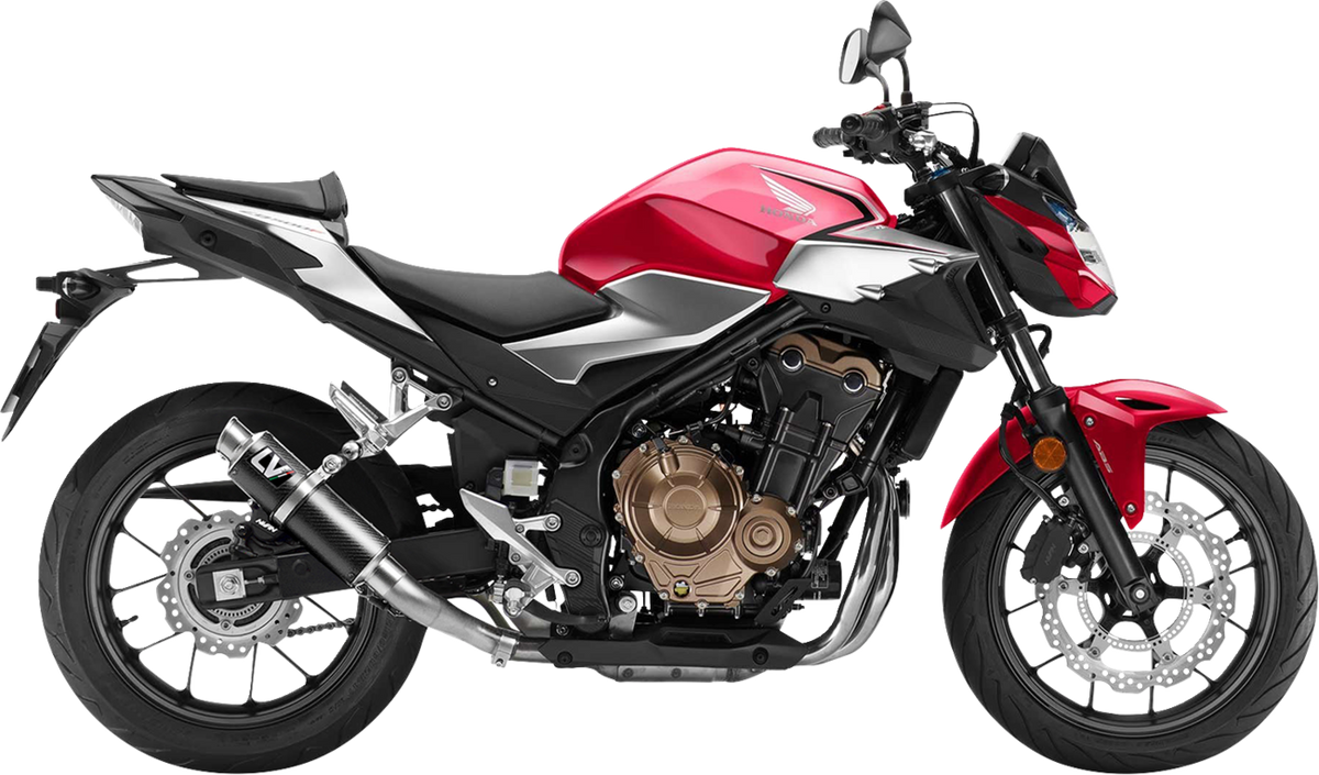 LeoVince GP Corsa Slip-On Muffler - CB/R/Hornet/NX500
