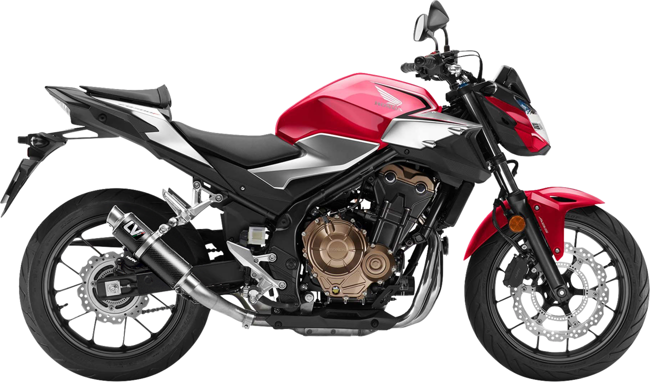 LeoVince GP Corsa Slip-On Muffler - CB/R/Hornet/NX500
