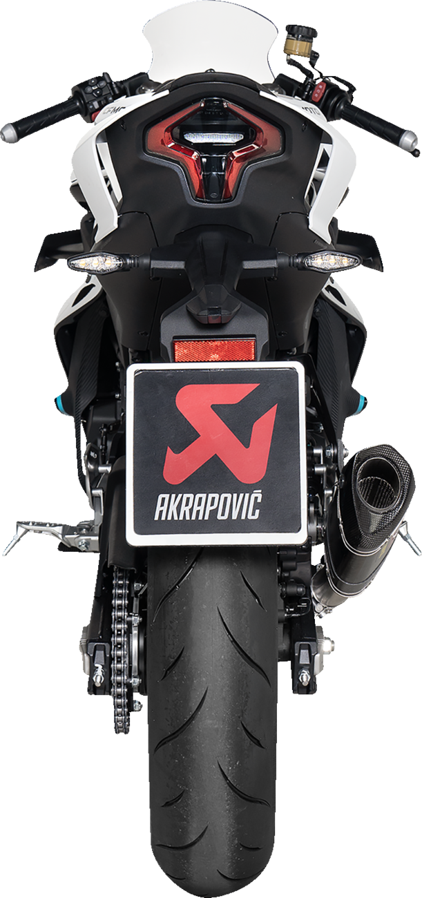 Akrapovic Slip-On Line Muffler - Carbon Fiber - CFMOTO 450sr/Nk