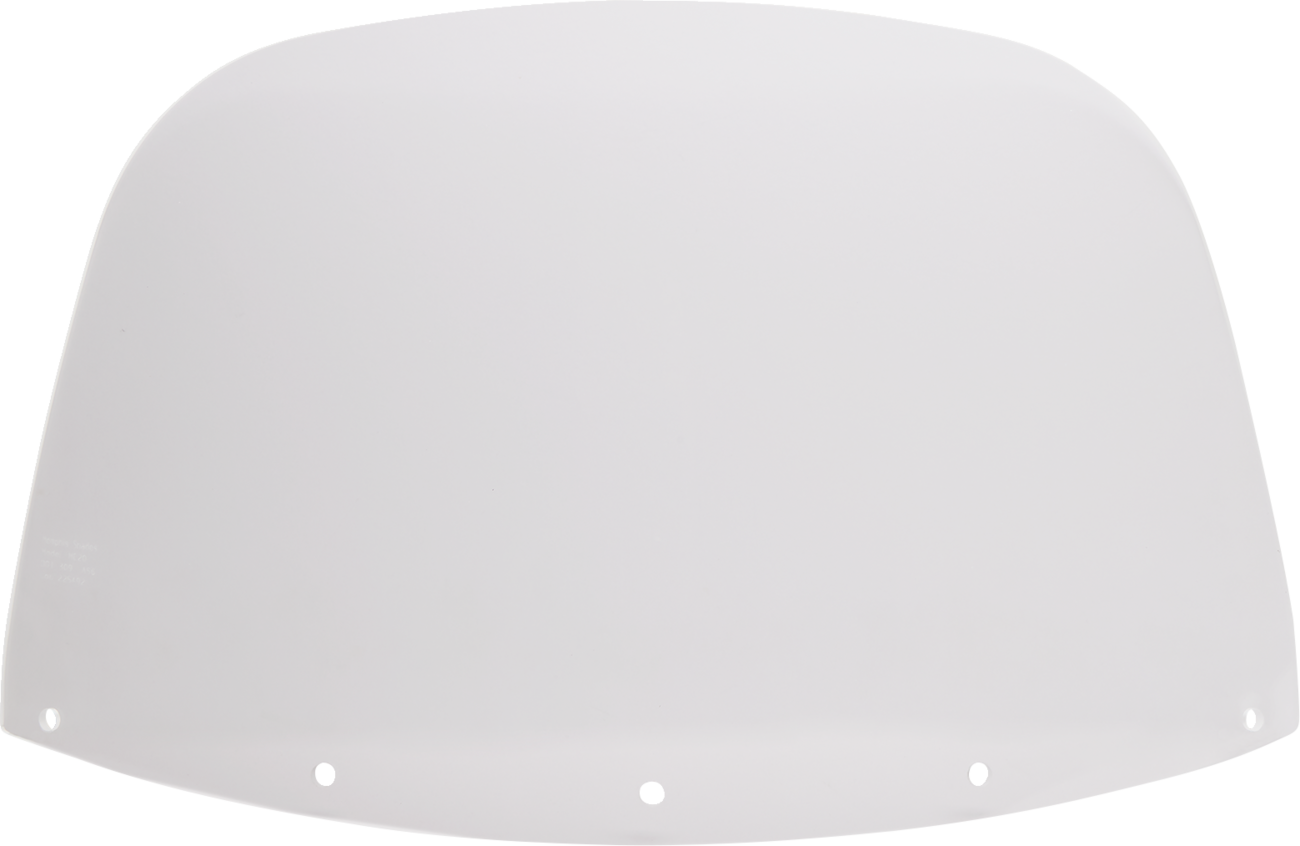 Memphis Shades Windshield - 12" - Clear - '86-'95 FLHT