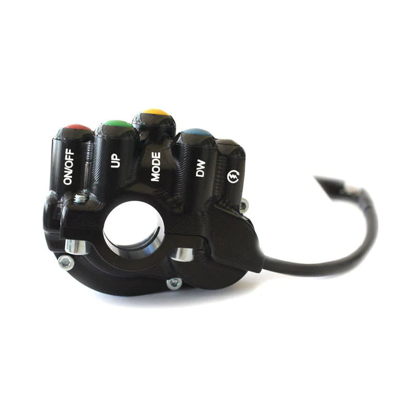 WRS Throttle Housing Right Hand Switch Button Panel For Yamaha R1 20-25