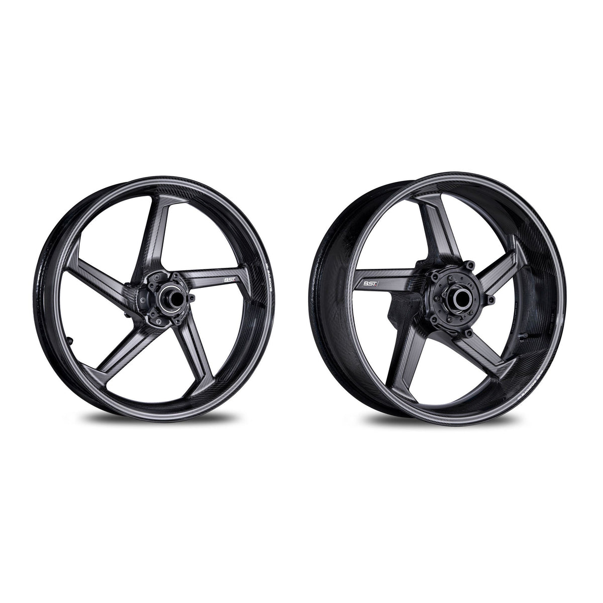 BST Star TEK Carbon Fiber Wheel Set for Streetfighter V4 V4S 2025-2026