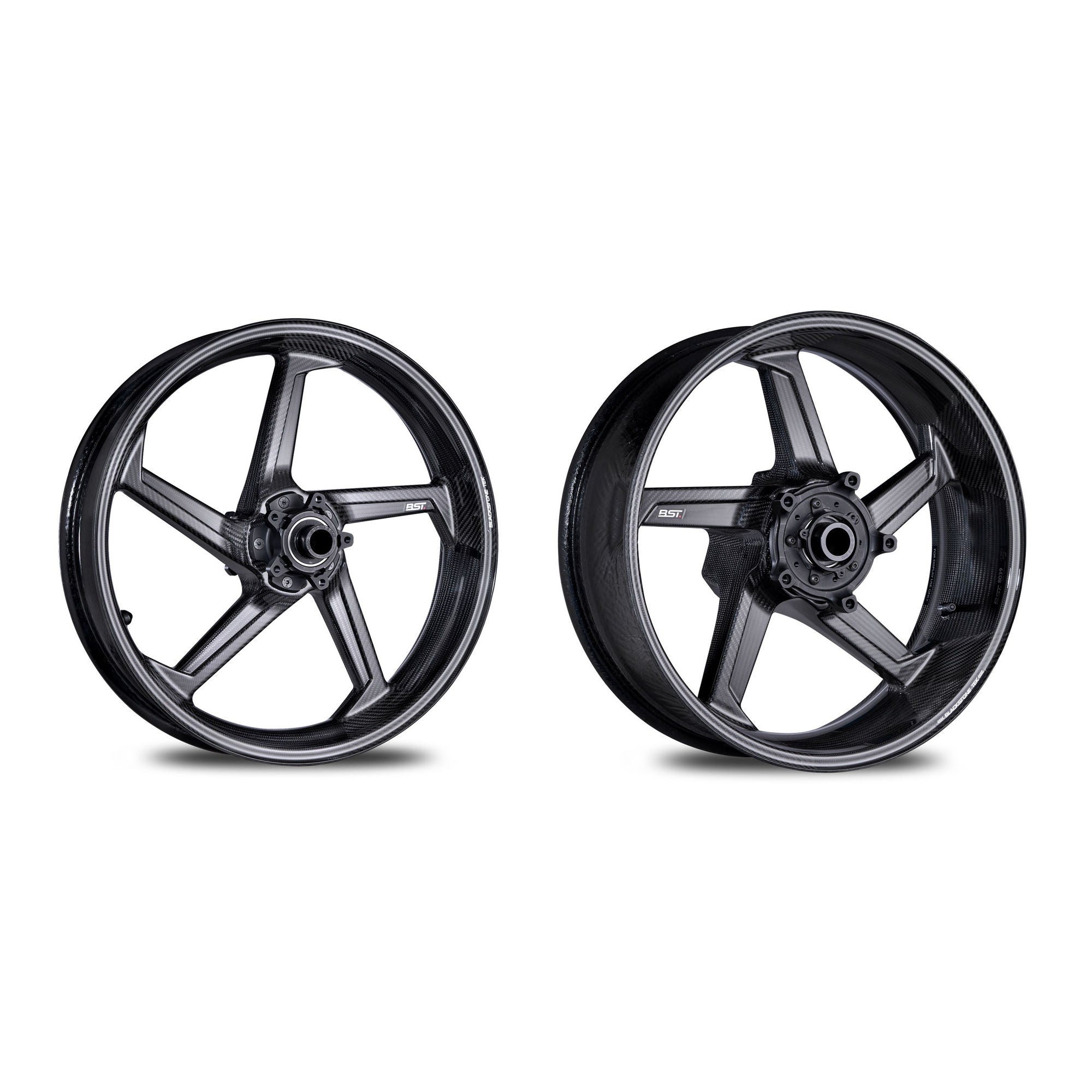 BST Star TEK Carbon Fiber Wheel Set for Streetfighter V4 V4S 2025-2026