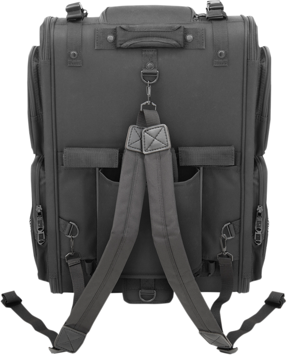 Saddlemen S3500 Tactical Sissy Bar Bag - Black
