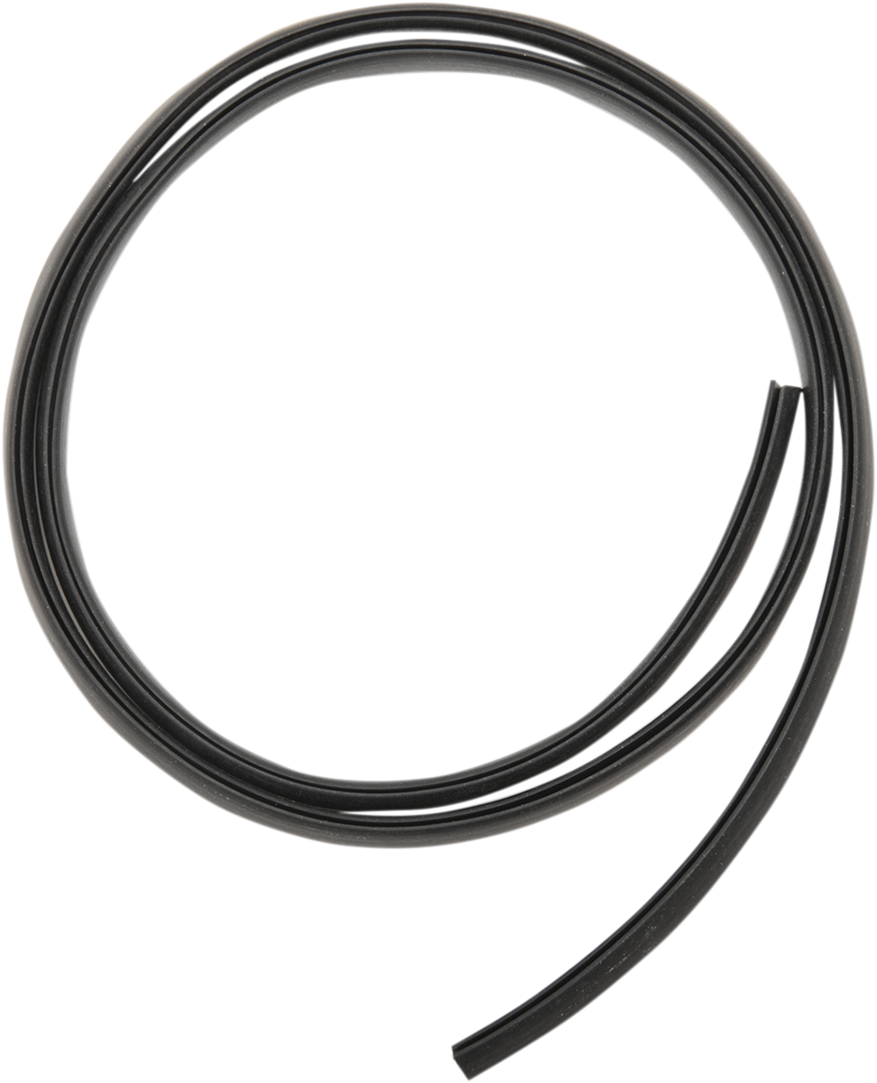 Drag Specialties Seats Dash Cover Gasket - 1/16" Rubber Edge