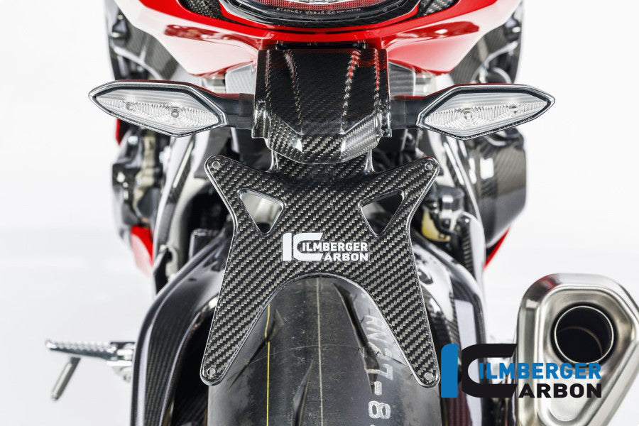 Ilmberger Carbon Number Plate Holder Carbon - Honda CBR 1000 RR '17
