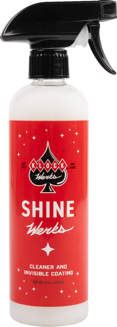 Klock Werks Shine Werks Cleaner - US Fl 16 Oz.