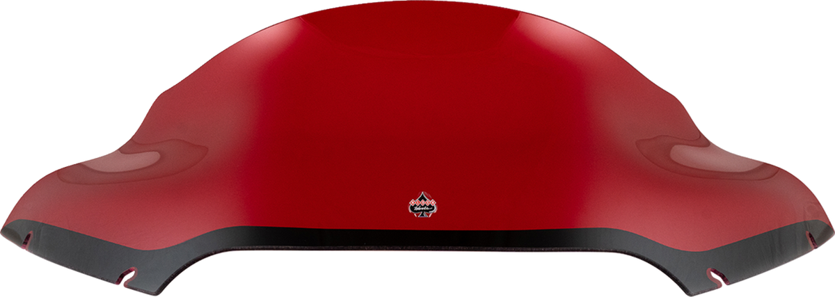Klock Werks Kolor Flare® Windshield - 9" - Red - '15-'25 FLTR