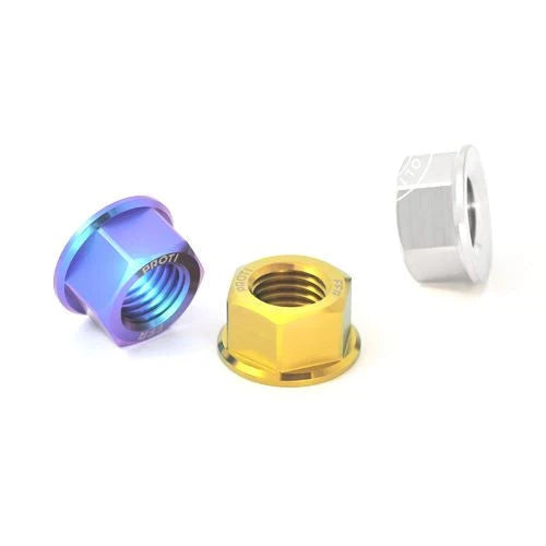 Proti S1000RR Titanium Rear Sprocket Nut Kit