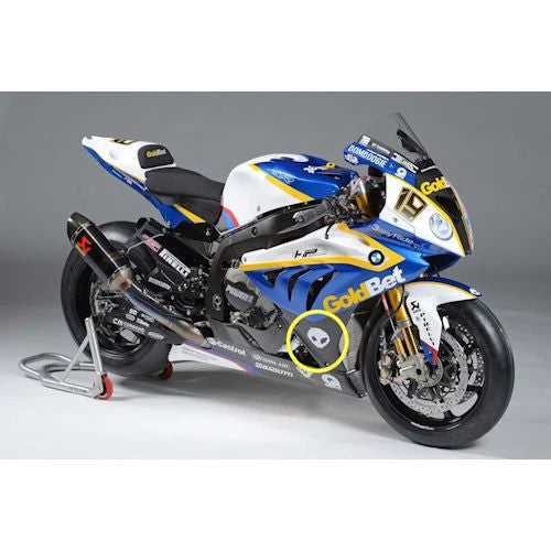 Motomillion S1000RR Alien Head Stickers