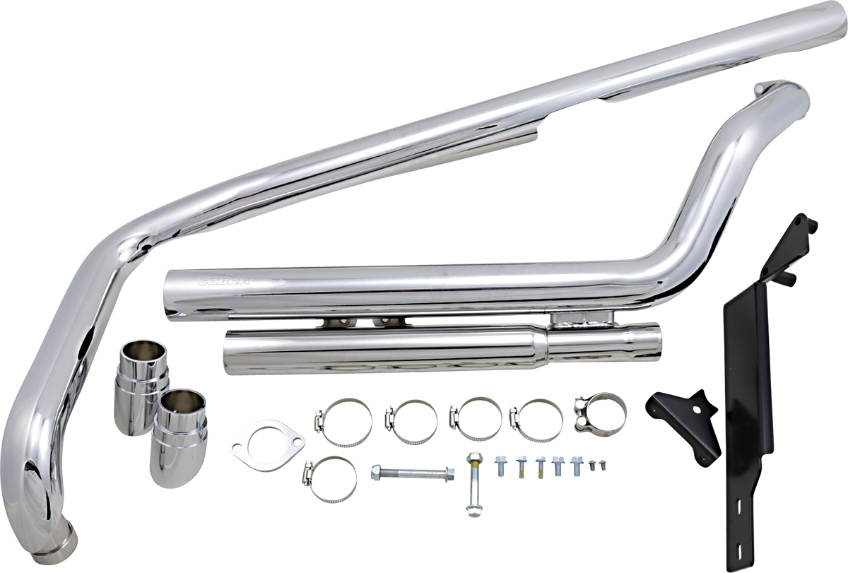 Cobra Speedster Slashdown Exhaust - VTX1300C