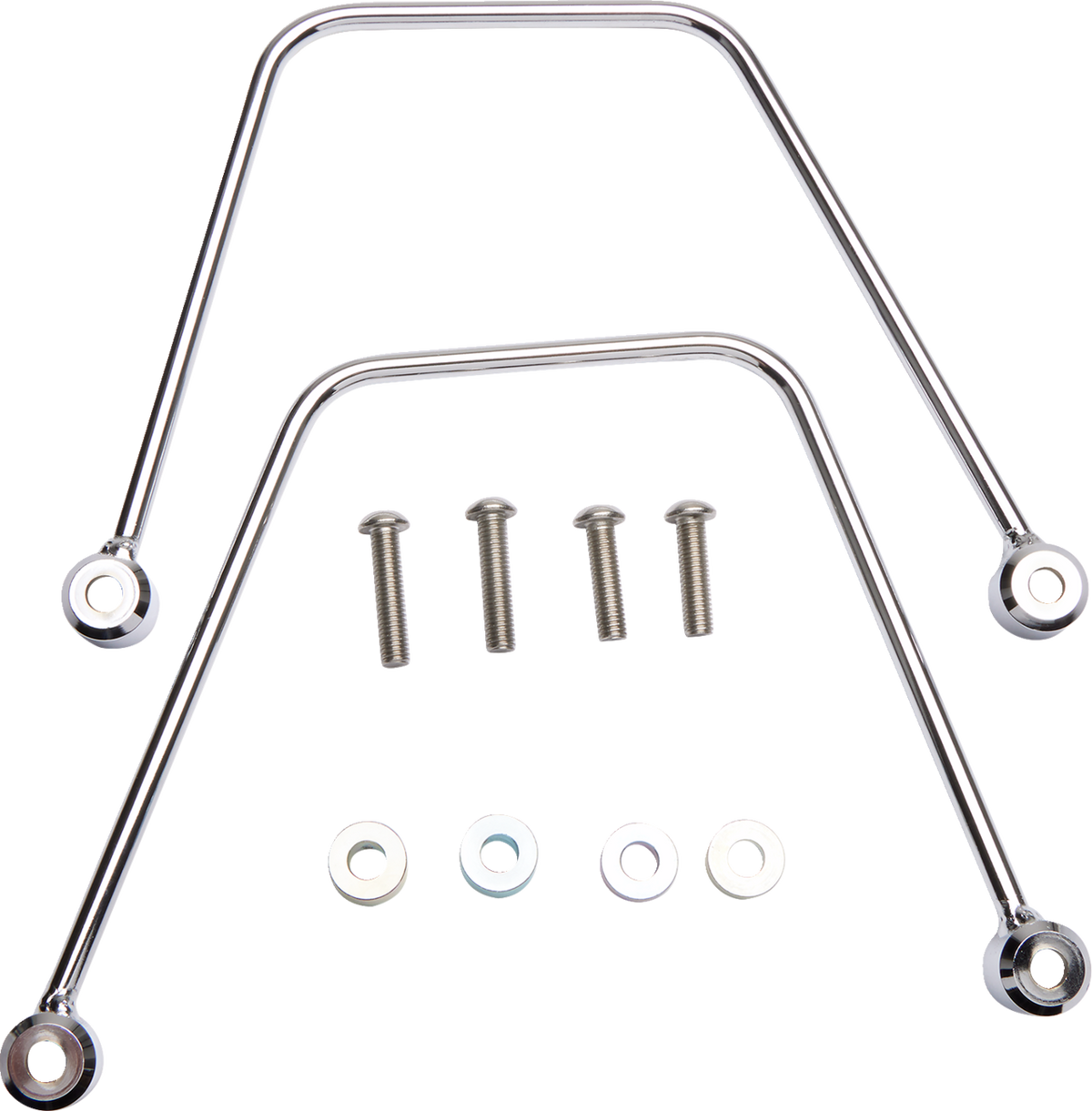 Cobra Saddlebag Support - Chrome - Vulcan 900