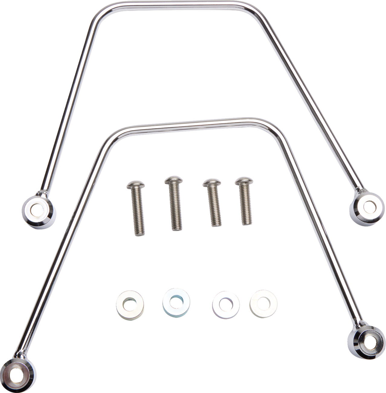 Cobra Saddlebag Support - Chrome - Vulcan 900