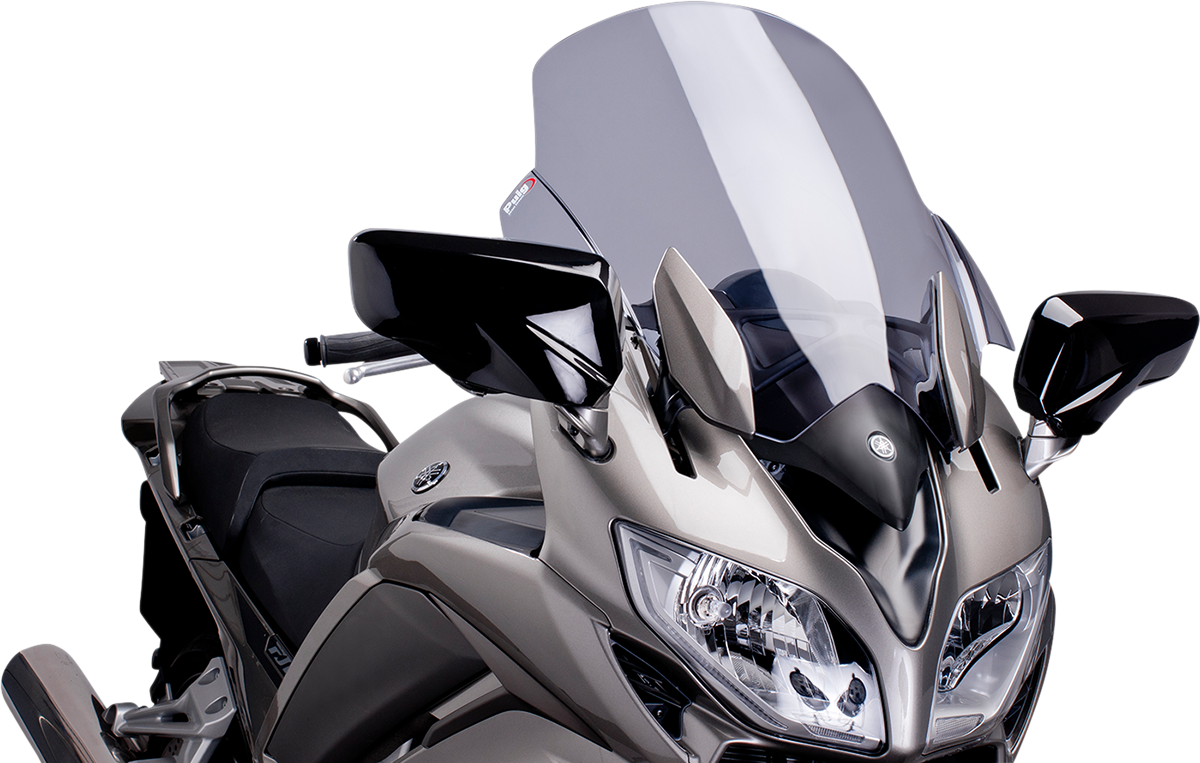 PUIG HI-Tech Parts Touring Windscreen - 22" - Smoke - Yamaha