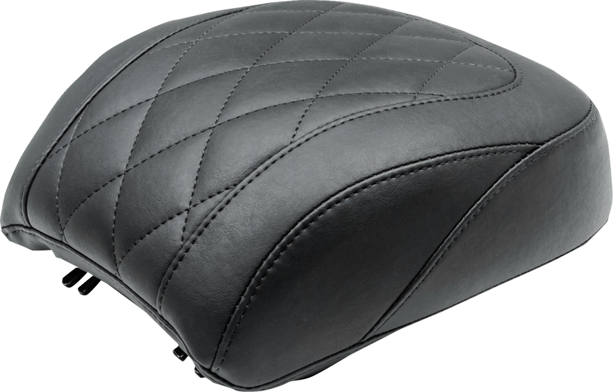 Mustang Wide Tripper™ Passenger Seat - Diamond - Black Stitch - FXBR '23-'25