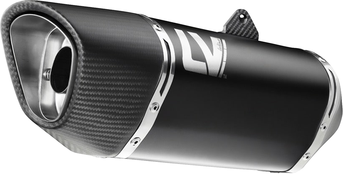 LeoVince LV-14 R Black Edition Slip-On Muffler - Honda CB 1000 Hornet
