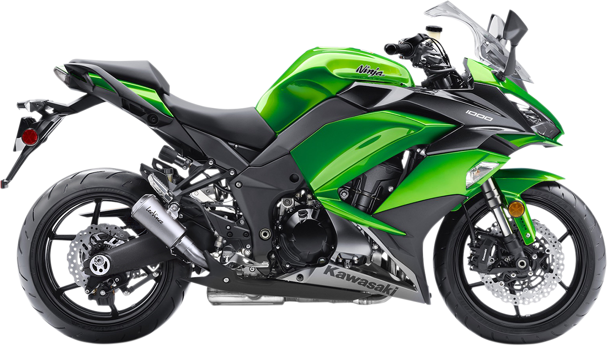 LeoVince LV-10 Slip-On Muffler - Stainless Steel - Z1000