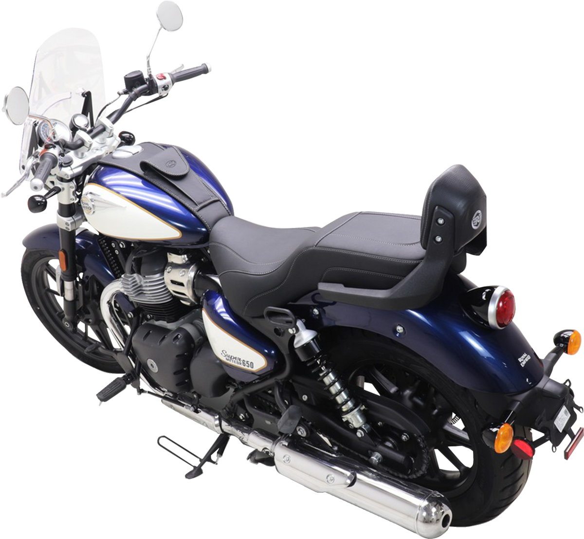 Mustang Tank Bib With Pouch - Plain - Royal Enfield