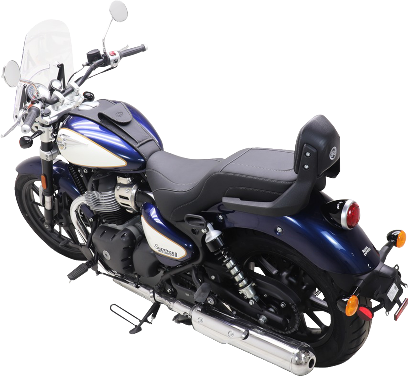 Mustang Tank Bib With Pouch - Plain - Royal Enfield