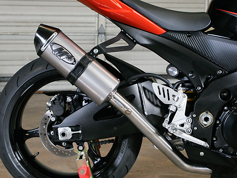 M4 Exhaust 2007 GSXR1000 Full System with Titanium Muffler - Detail