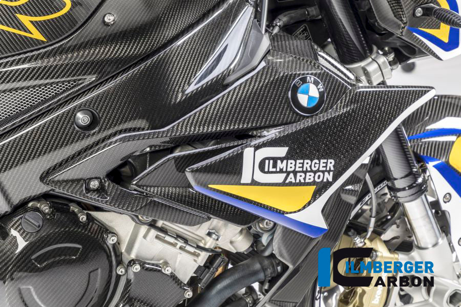 Ilmberger Carbon Radiator Cover / Badge Holder Right Side - BMW S 1000 R (Ab 2017)