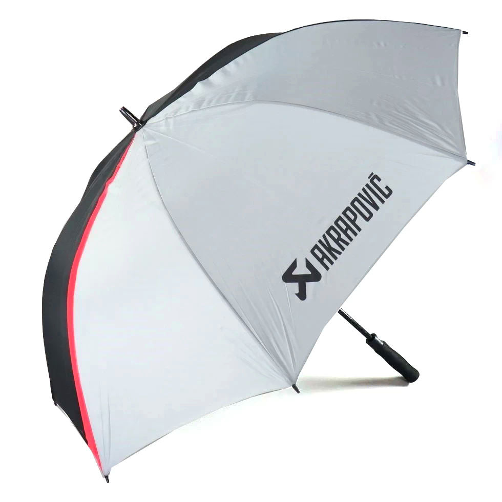 Akrapovic Logo Black Grey Red Pit Umbrella