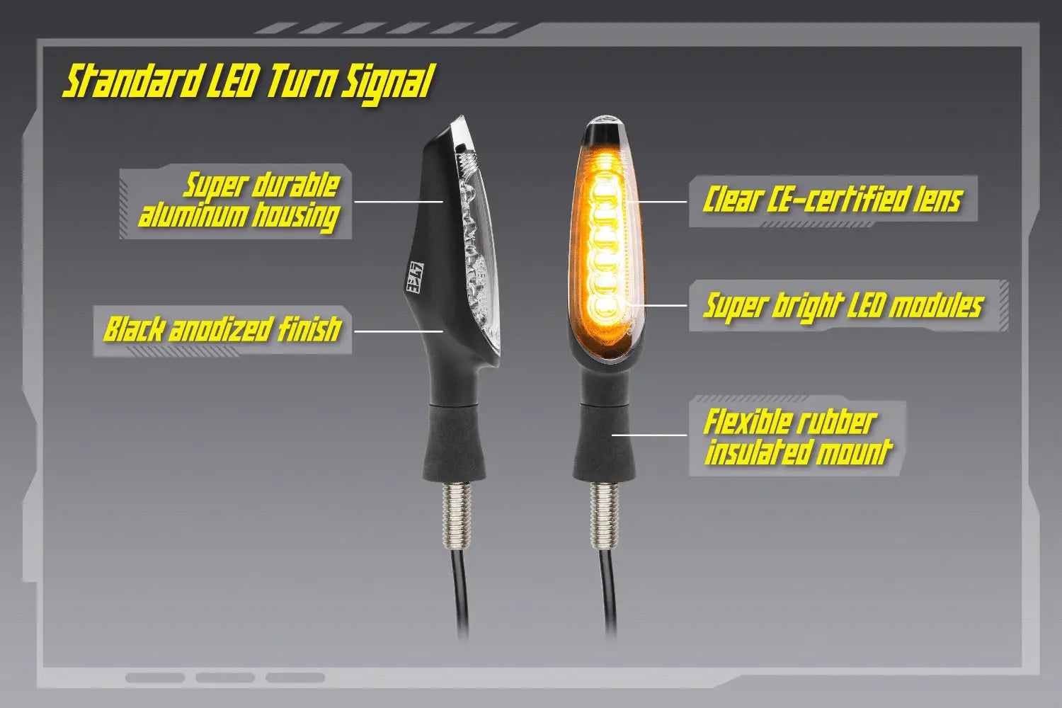 Yoshimura LED Rear Turn Signal Kit W/ G2F Relay
