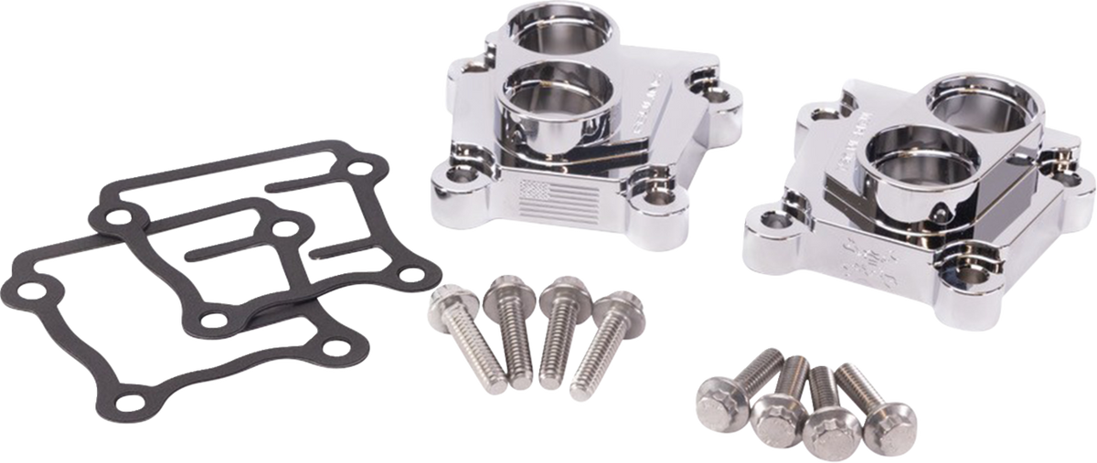 Feuling Parts Lifter Block Covers - Chrome - '99-'17 Twin Cam