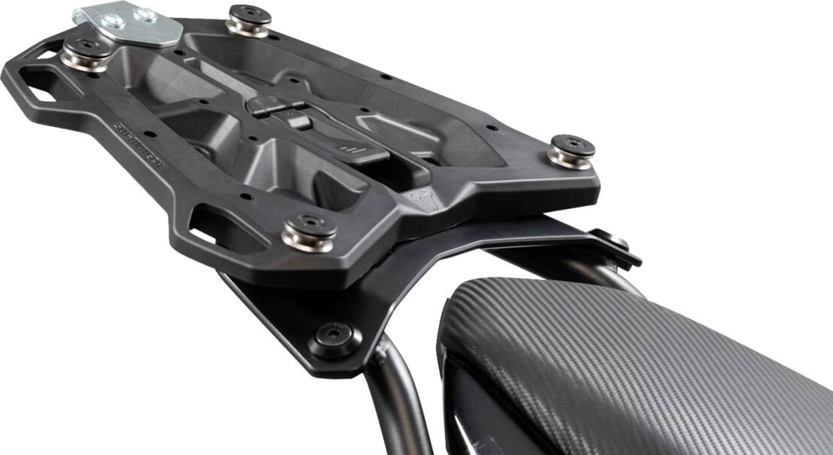 SW-Motech Adapter Plate For Street-Rack - For TRAX ADV/ION/EVO - Black