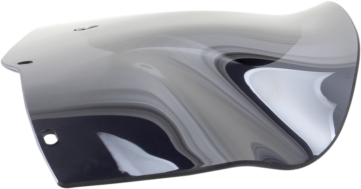 Klock Werks Flare® Windshield - 10" - Smoke - '10-'12 Stratoliner