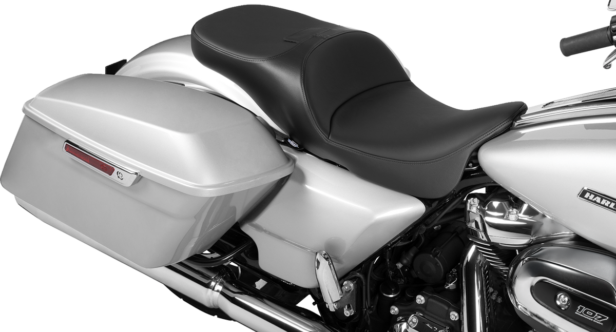 Drag Specialties Seats Extended Reach Freedom Seat - Solar Leather - Smooth Vinyl - FLT/FLH '09-'25
