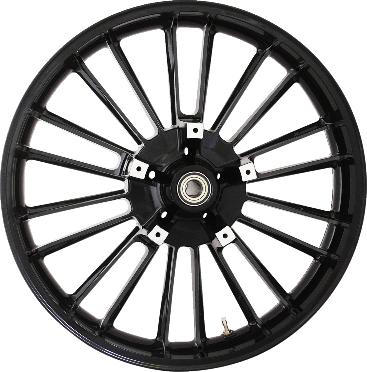 Coastal Moto Wheel - Atlantic 3D - Front - Dual Disc/With ABS - Black - 21x3.5