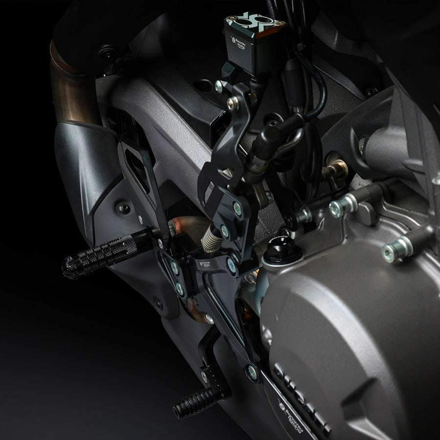 Bonamici Racing Adjustable Rearsets - Ducati Streetfighter V2 - V2S