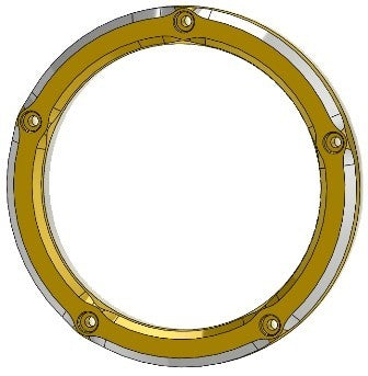 Ducabike DBK AG02 Clear Clutch Cover Oil Bath External Ring