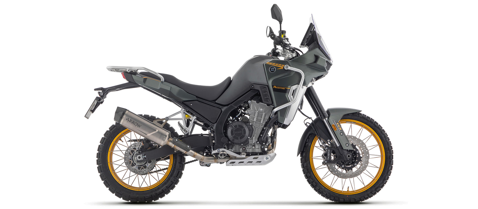 72656PK Indy Race Evo Titanium Slip On With Carbon End Cap