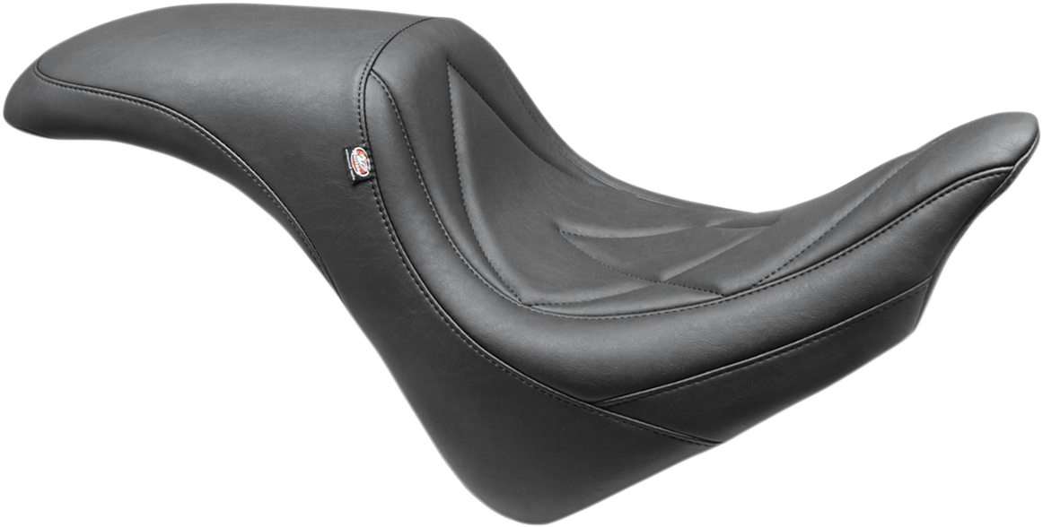 Mustang Seat - Tripper Fastback™ - 3d-Stacked/Triple Diamond Stitch - Black - VTX1300CX