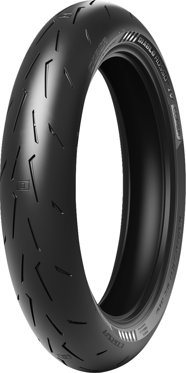 Pirelli Tire - Diablo Rosso™ IV Corsa - Front - 110/70zr17 - 54W