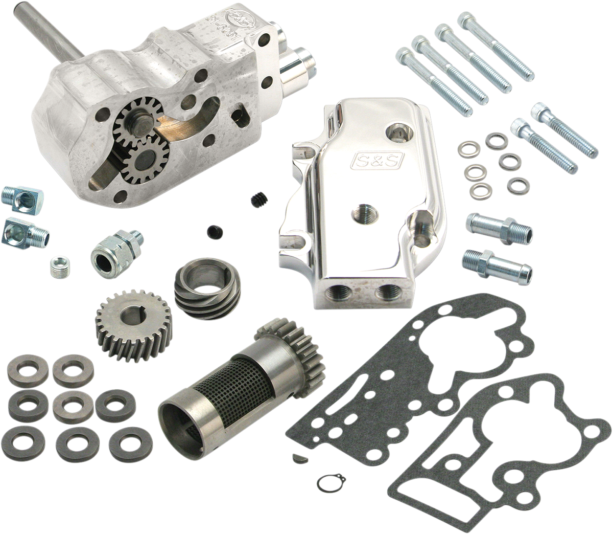 S&S Cycle Oil Pump With Gears - Standard Cover - '92-'99 Big Twin
