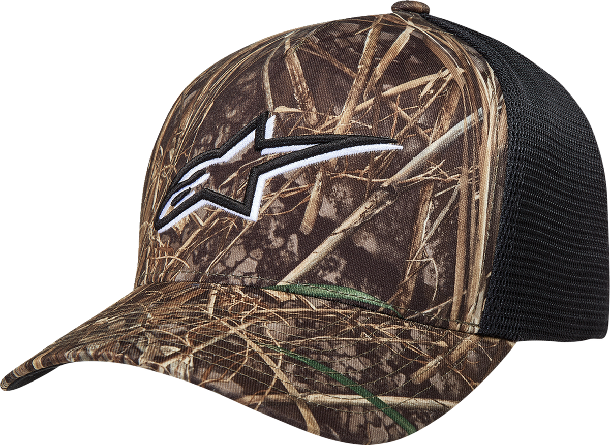 Alpinestars Thicket Realtree Trucker Hat - Camo/Black - One Size
