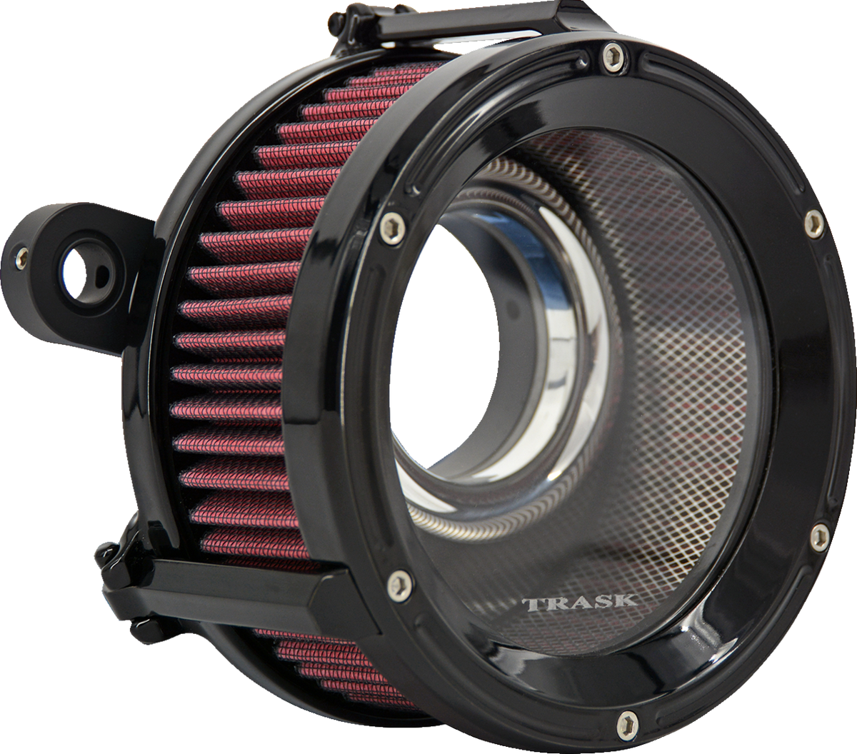 Trask Assault Charge High-Flow Air Cleaner - Gloss Black