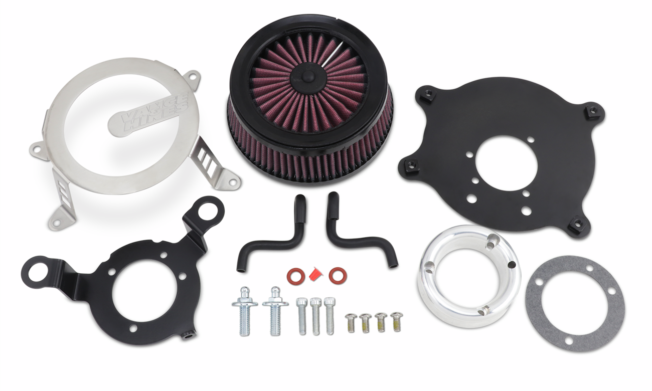 Vance & Hines VO2 Cage Fighter Air Intake Kit - Brushed