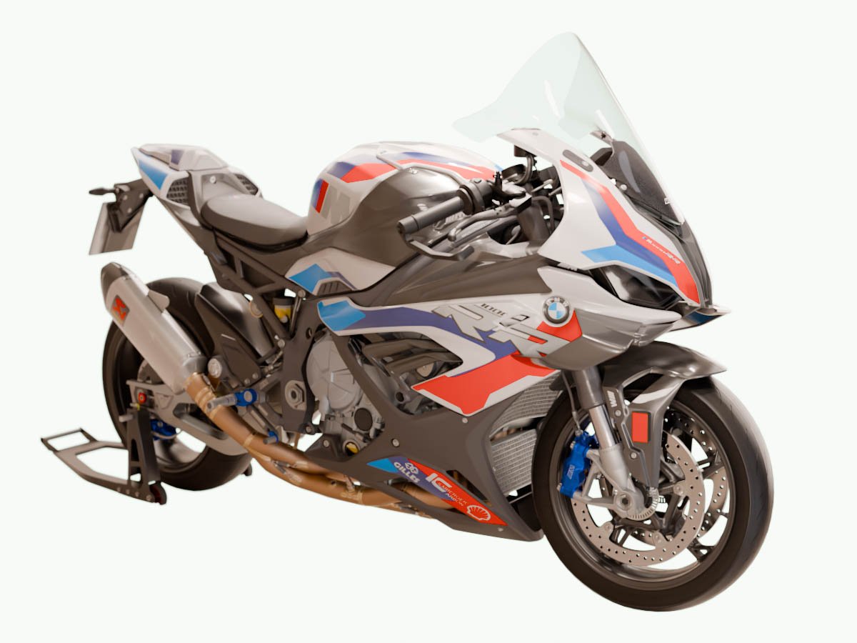 WRS RACE HIGH WINDSCREEN BMW S 1000 RR 2019-2025 / M 1000 RR 2020-2022