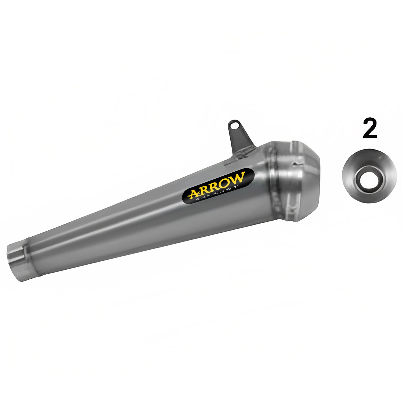 Arrow 71637PRI Pro-Race Nichrom Road Approved Slip On