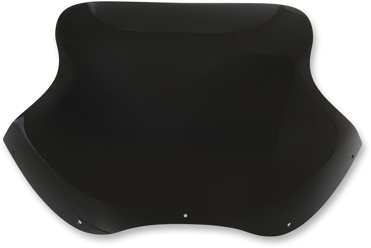 Memphis Shades Spoiler Windshield - 10" - Dark Smoke - '98-'13 FLTR