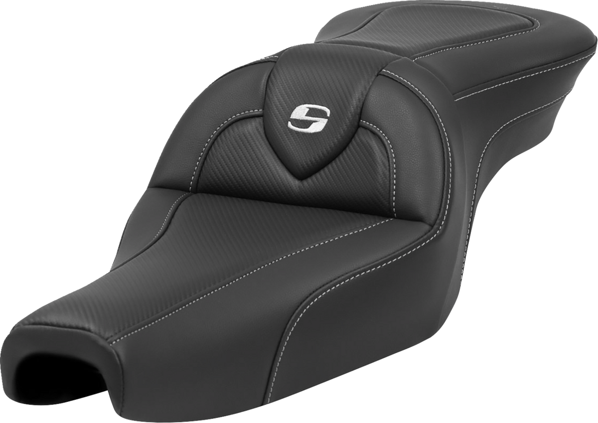 Saddlemen Roadsofa™ Seat - Without Backrest - Carbon Fiber - XL '04-'22