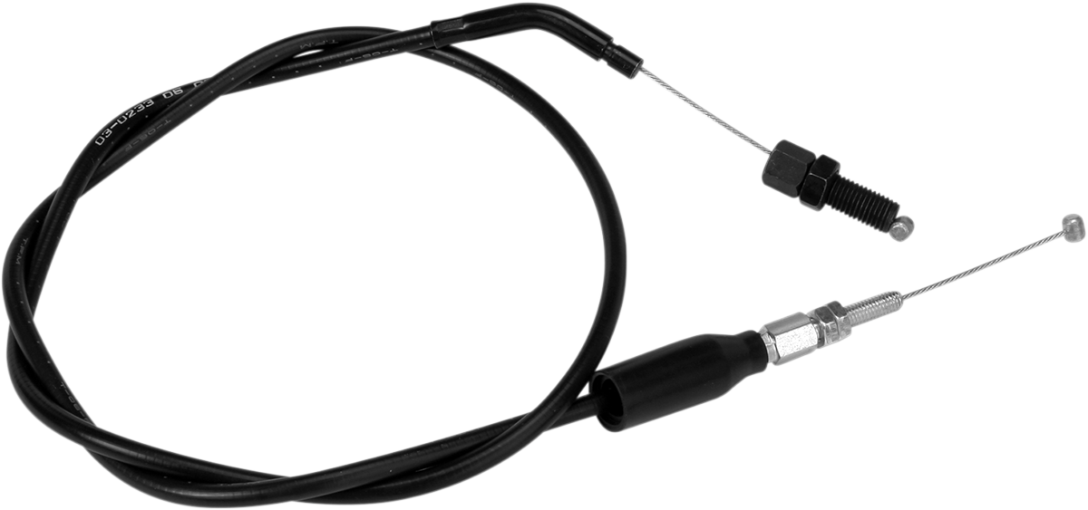 Motion Pro Black Vinyl Throttle Cable - Push - '87-'07 - KL650