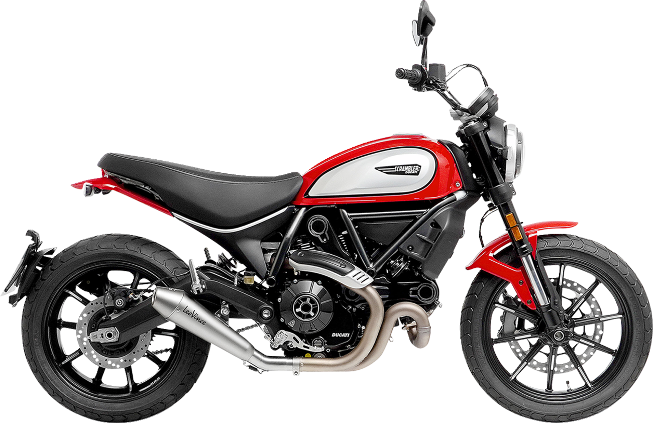 LeoVince GP Style Slip-On Muffler - Scrambler 800